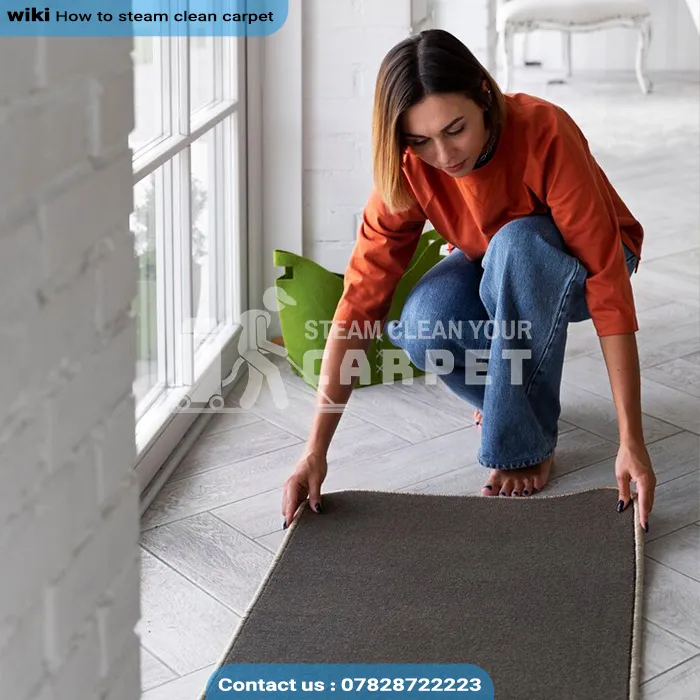 Allowing the Carpet to Dry steam clean your carpet